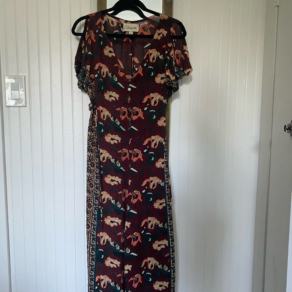 Cleobella floral jumpsuit